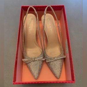 Kelly and Katie Silver Heels